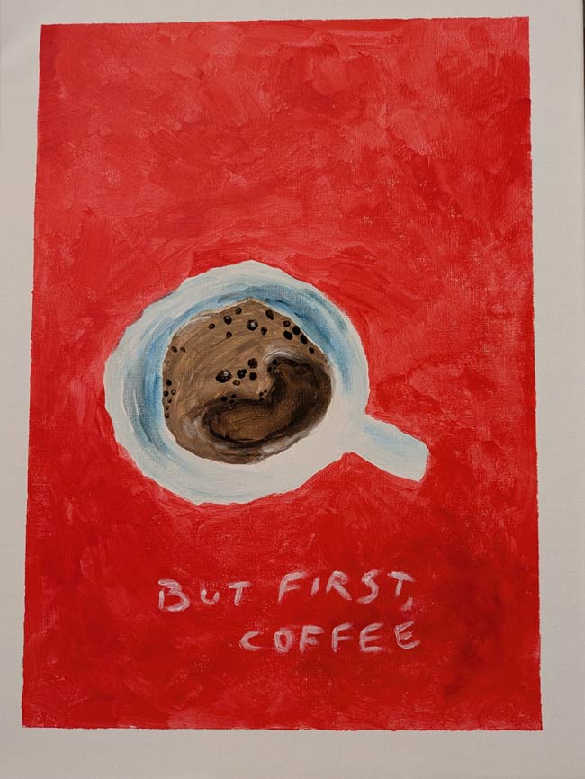 Coffee break aroma u slici Art Deco Rijeka